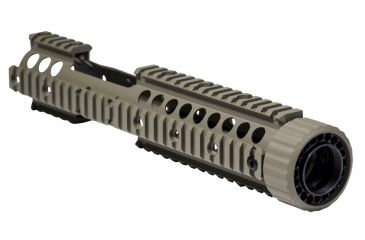 Image of Firefield Carbine 12.25 Inch Floating Quad Rail with Cutout Dark Earth FF34006DE