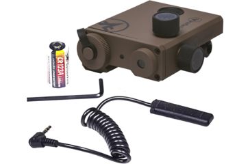 Image of Firefield Charge XLT Green Laser Sight, Dark Earth, FF25012DE