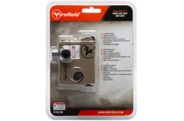 Image of Firefield Charge XLT Green Laser Sight, Dark Earth, FF25012DE