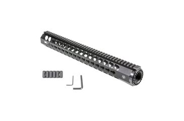 Image of Firefield Edge 16in Keymod Rail, Black, FF34052
