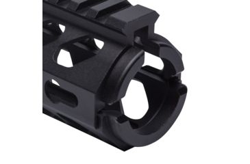Image of Firefield Edge Carbine Length 2-Piece Keymod Rail System, 6.625 inch, Black, FF34053
