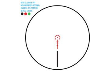 Image of Firefield RapidStrike 1-6x24 SFP Rifle Scope, Black, FF13070K