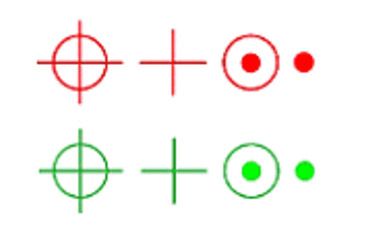 Image of Firefield Red/Green Reflex Red Dot Sight, Black - FF13004