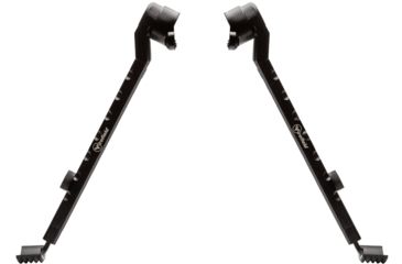 Image of Firefield Scarab Two-Piece Bipod, KeyMod, 9-12in, Two-Piece, Black, FF34025KMD