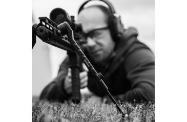 Image of Firefield Scarab Two-Piece Bipod, M-LOK, 9-12in, Two-Piece, Black, FF34025MLK