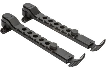 Image of Firefield Scarab Two-Piece Bipod, M-LOK, 9-12in, Two-Piece, Black, FF34025MLK