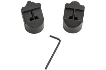 Image of Firefield Scarab Two-Piece Bipod, M-LOK, 9-12in, Two-Piece, Black, FF34025MLK