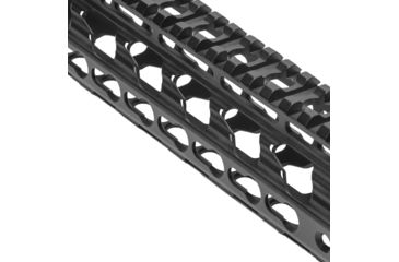 Image of Firefield Verge Keymod Rail 12in, Black, FF34062