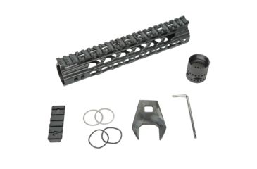 Image of Firefield Verge Keymod Rail 7in, Black, FF34060