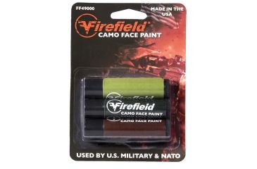 Image of Firefield Woodland Camo Facepaint 3 Tube Pack FF49000