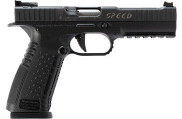 Image of APF Armory Firemark Strike One Speed Semi Auto Pistol, 9mm Luger, 5 in Barrel, Adjustable Sight, Polymer Black Frame, Polymer Grip, 2-Mag, 17 Round Capacity, AFS1S-9-BK-17-FRRMPG