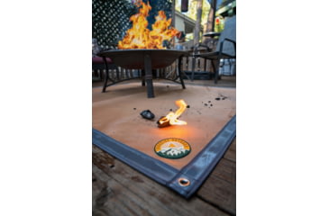 Image of Fireside Outdoor Ember Mat, 68in x 60in, CDEM72