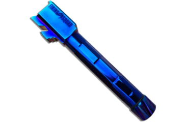 Image of USED Firing Squad Firearms Glock 19, 19X, 45 Threaded Polished Barrel, Blue, Glock 19/19x/45, 400, EDEMO3, Used, Condition Like New, Inspect and Rebox