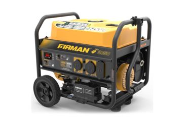 Image of Firman Power and Equipment 4550/3650 Watt Gas Remote Start Generator, CARB, Yellow FGP03608