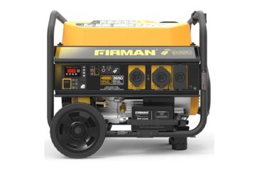Image of Firman Power and Equipment 4550/3650 Watt Gas Remote Start Generator, CARB, Yellow FGP03608