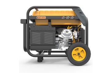 Image of Firman Power and Equipment 7100/5700 Watt Dual Fuel Recoil Start Generator, CARB, Yellow FGH05752