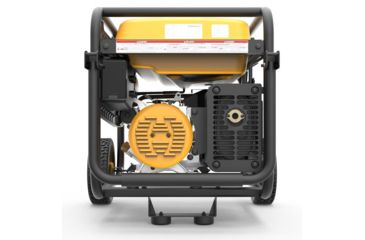 Image of Firman Power and Equipment 7100/5700 Watt Dual Fuel Recoil Start Generator, CARB, Yellow FGH05752