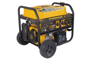 Image of Firman Power and Equipment 7125/5700 Watt 120/240 V Gas Remote Start Generator, cETL, Yellow FGP05703