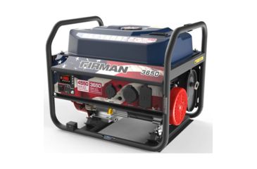 Image of Firman Power and Equipment Firman P03611 4550/3650 Watt Gas Recoil Start Generator, EPA Only, Stars and Stripes FGP03611