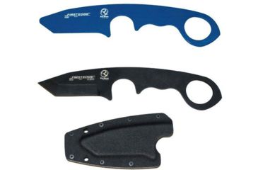 Image of First Edge HR-1 Fighting/Backup Knife Kit, Black, 4880
