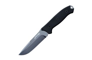 Image of First Edge Thruster Field Fixed Blade Knife Fine Edge, Elmax Bead Blast Blade, Coarse Black, 15150-BBB