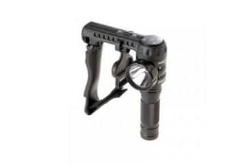 Image of First Light Liberator STT Tactical Light w/ BLACK MOLLE Pouch &amp; Red Filter, Black 999010-BK