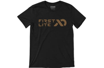 Image of First Lite Horizontal Logo T-Shirt - Mens