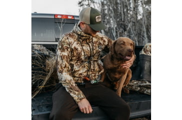 Image of First Lite Rugged Wool Full Zip Jacket - Mens