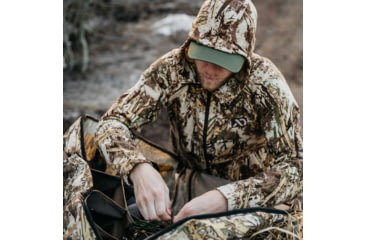Image of First Lite Rugged Wool Full Zip Jacket - Mens