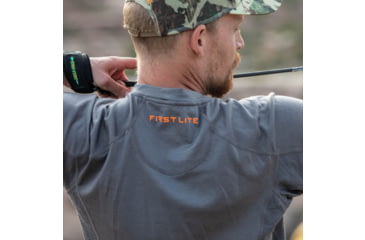 Image of First Lite Wick Short Sleeve Crew - Mens