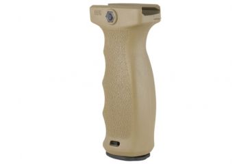Image of Mission First Tactical MFT React Ergonomic Vertical Grip -Scorched Dark Earth REGSDE