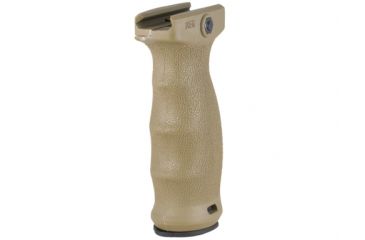 Image of Mission First Tactical MFT React Ergonomic Vertical Grip -Scorched Dark Earth REGSDE