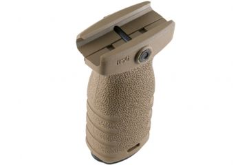 Image of Mission First Tactical MFT React Short Vertical Grip - Scorched Dark Earth RSGSDE