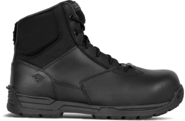 Image of First Tactical 6in Safety Toe Side-Zip Duty Boots - Mens, Black, 10.5 US/Regular, 165924-019-10.5-R