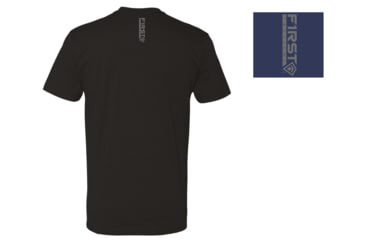 Image of First Tactical Armor Logo T-Shirt - Men's, Medium, True Navy Heather, 112530-728-M