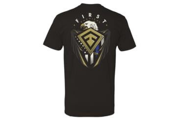 Image of First Tactical Eagle Shield T-Shirt - Men's, 2XL, Black, 112535-019-XXL