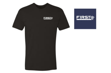 Image of First Tactical Freedom Flag T-Shirt - Men's, 2XL, True Navy Heather, 112526-728-XXL
