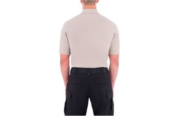 Image of First Tactical Mens Cotton S/S Polo, Khaki, Extra Large Regular 112505-055-XL-R