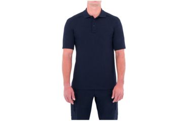 Image of First Tactical Mens Cotton S/S Polo, Midnight Navy, 4XL Regular 112505-729-4XL-R