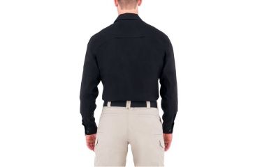 Image of First Tactical Mens Tactix L/S Bdu Shirt, Black, 4XL Regular 111001-019-4XL-R