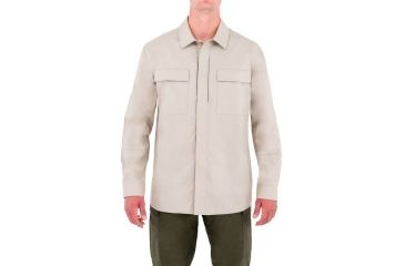 Image of First Tactical Mens Tactix L/S Bdu Shirt, Khaki, 4XL Regular 111001-055-4XL-R