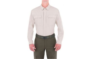 Image of First Tactical Mens Tactix L/S Bdu Shirt, Khaki, 4XL Regular 111001-055-4XL-R