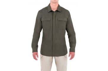 Image of First Tactical Mens Tactix L/S Bdu Shirt, OD Green, Extra Large Regular 111001-830-XL-R