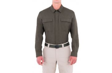 Image of First Tactical Mens Tactix L/S Bdu Shirt, OD Green, Extra Large Regular 111001-830-XL-R