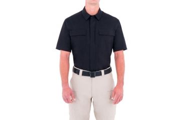 Image of First Tactical Mens Tactix S/S Bdu Shirt, Black, 4XL Regular 112004-019-4XL-R