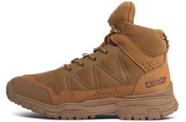 Image of First Tactical Operator Mid 5in Boots - Mens, Coyote Brown, 4, Regular, 165061-060-4-R