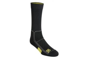 Image of First Tactical Performance 6in Socks, Black, Small/Medium 160003-019-S/M