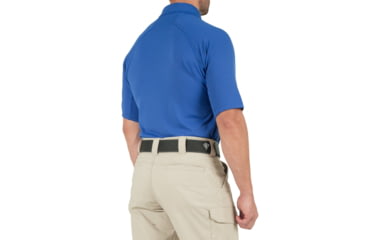 Image of First Tactical Performance Short Sleeve Polo - Mens, Academy Blue, Tall/Large, 112509-691-L-T