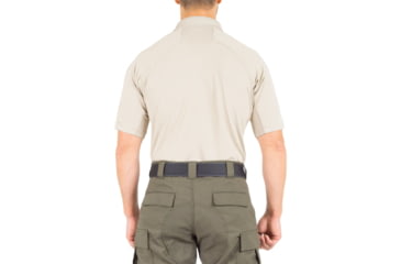Image of First Tactical Performance Short Sleeve Polo - Men's, Tall, Silver Tan, 2XL, 112509-065-XXL-T