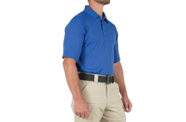 Image of First Tactical Performance Short Sleeve Polo - Mens, Tall, Academy Blue, 5XL, 112509-691-5XL-T